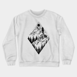 Into The Mountains Crewneck Sweatshirt